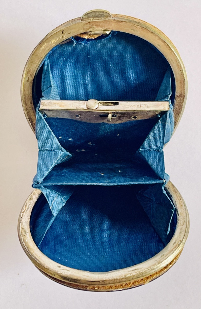 Tortoiseshell And Gold Coin Purse -photo-3